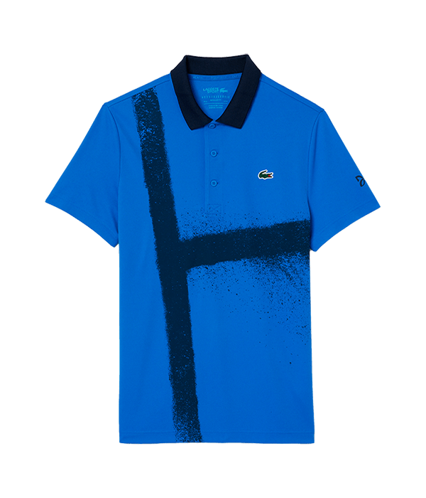 Polo Lacoste Novak Djokovic Blue 2025 Padel Clothes Lacoste
