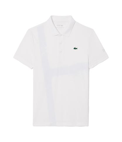 Polo Lacoste Novak Djokovic White 2025 Padel Clothes Lacoste