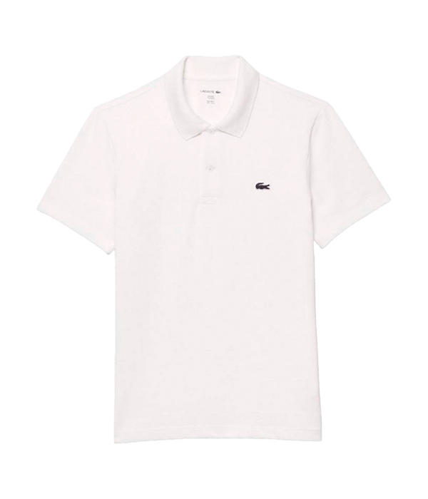 Polo Lacoste Regular Fit Algodon White 2025 Padel Clothes Lacoste