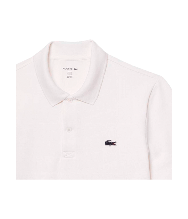 Polo Lacoste Regular Fit Algodon White 2025 Padel Clothes Lacoste