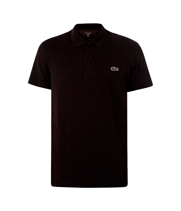 Polo Lacoste Regular Fit Algodon Black Padel Clothes Lacoste