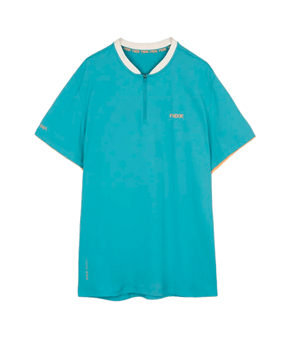 Polo NOX Dusty Turquoise Pro 2025 Padel Clothes Nox