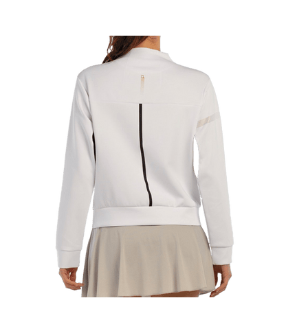 Hoodie Bullpadel Airar Women White 2025 Padel Clothes Bullpadel