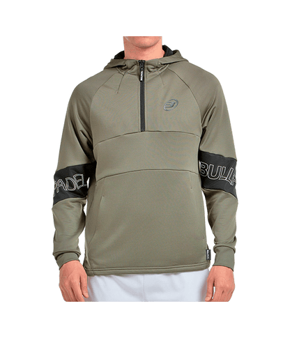 Hoodie Bullpadel Gumala Kaki 2025 Padel Clothes Bullpadel