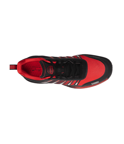 K-Swiss Ultra Court Padel Black/Red 2025 Sanyo Padel Shoes Padel Shoes K-Swiss