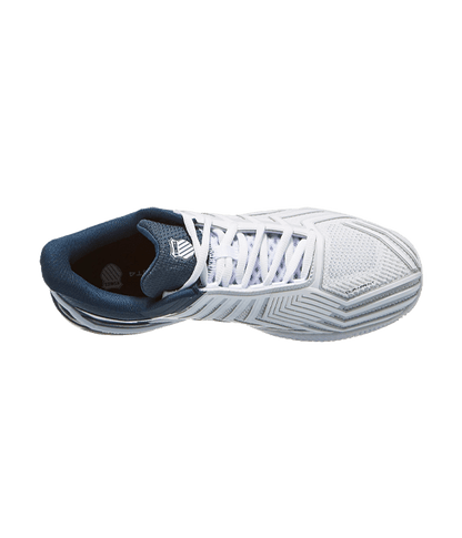 K-Swiss Ultrashot 4 White/Stargazer/Gray Blaze 2025 Padel Shoes Padel Shoes K-Swiss