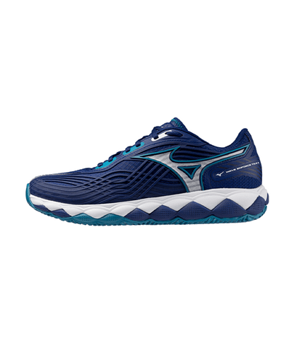 Mizuno Wave Enforce Tour 2 Clay Blue/White 2025 Padel Shoes Padel Shoes Mizuno